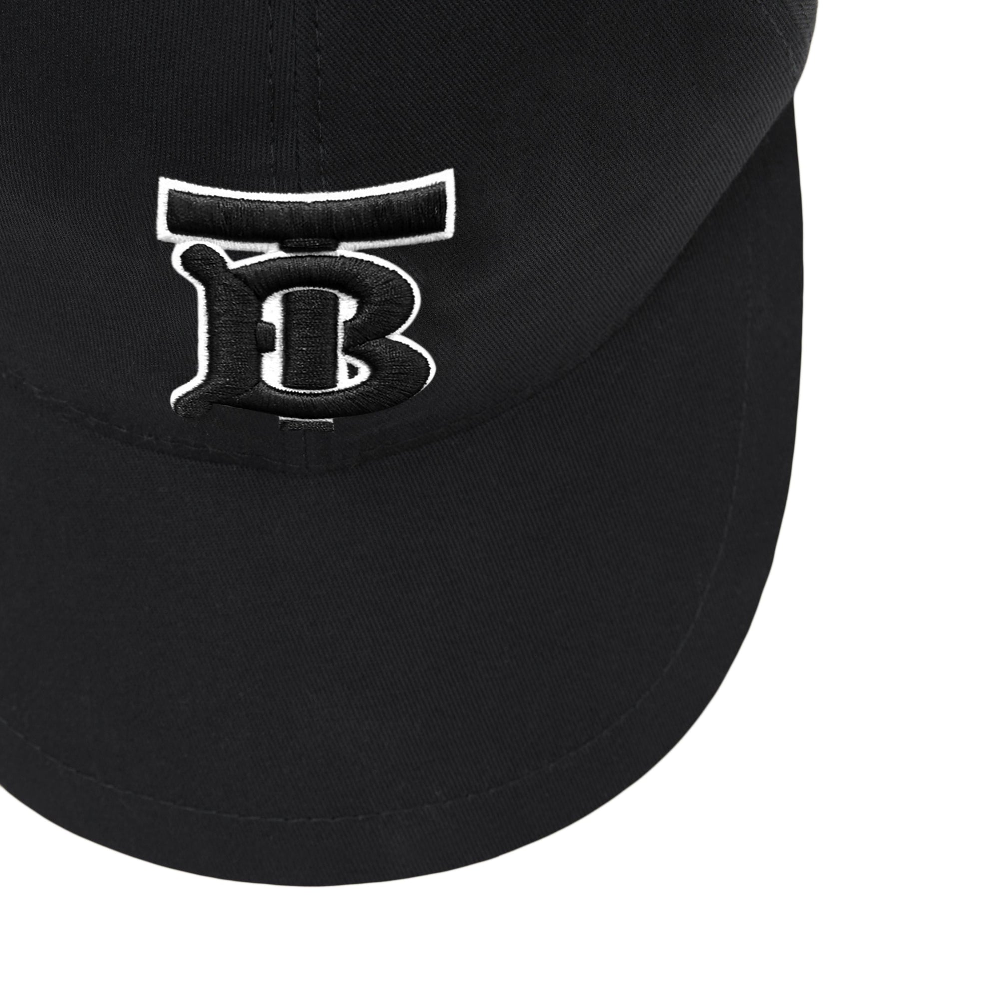 Casquette de baseball monogram - Noir & noir