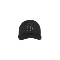 Casquette de baseball monogram - Noir & noir