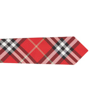 RED Cravate classique en soie Vintage check