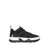 Sneakers union en mesh et nubuck - Noir