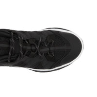 Sneakers union en mesh et nubuck - Noir