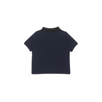 NAVY Polo en coton avec Vintage check