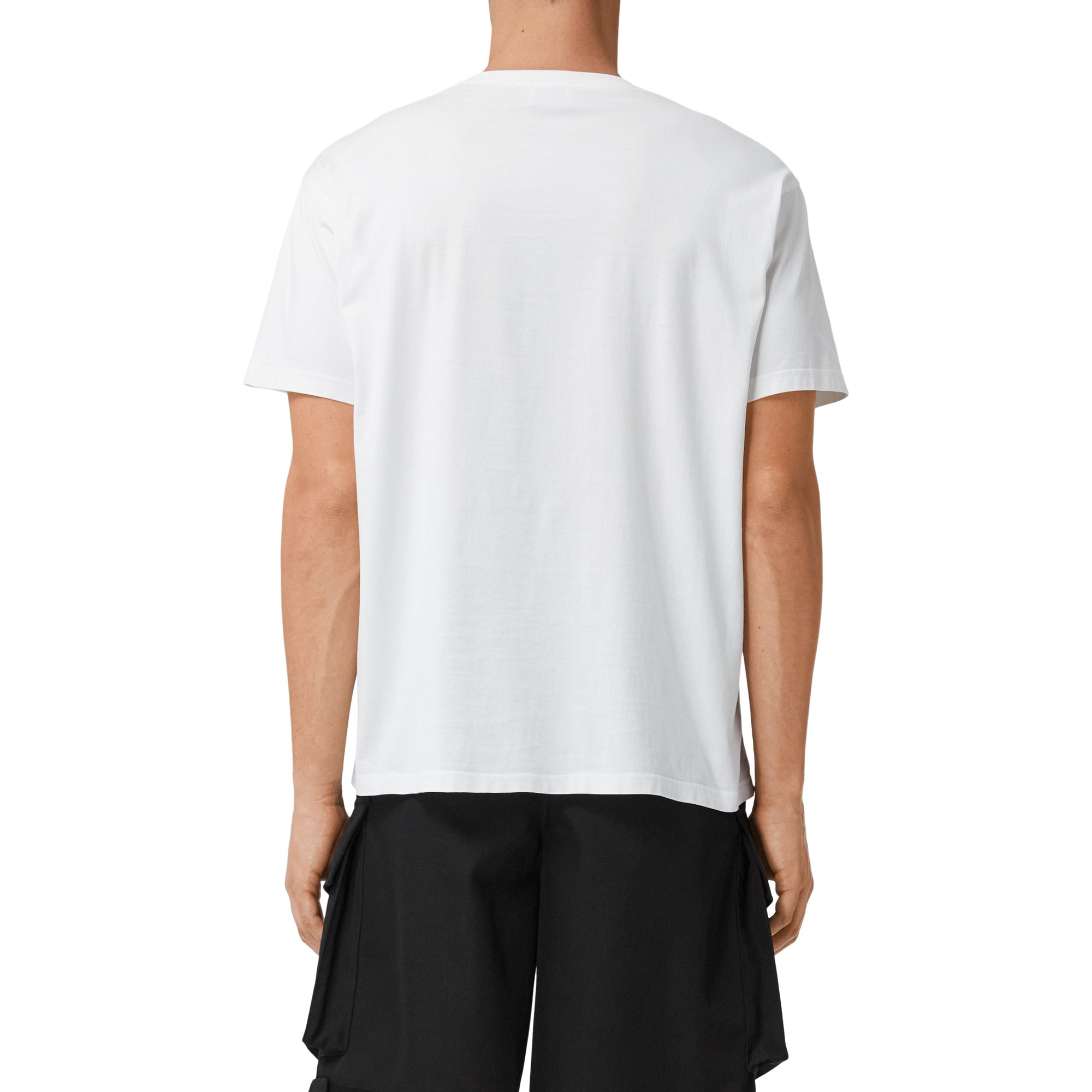 T-shirt oversize en coton Monogram - Blanc