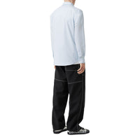 SKY BLUE Chemise Oxford en coton à logo