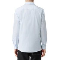 SKY BLUE Chemise Oxford en coton à logo