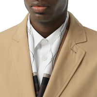 Blouse de laboratoire en gabardine de coton - Beige