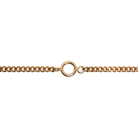Collier en chaîne plaqué or - Or clair