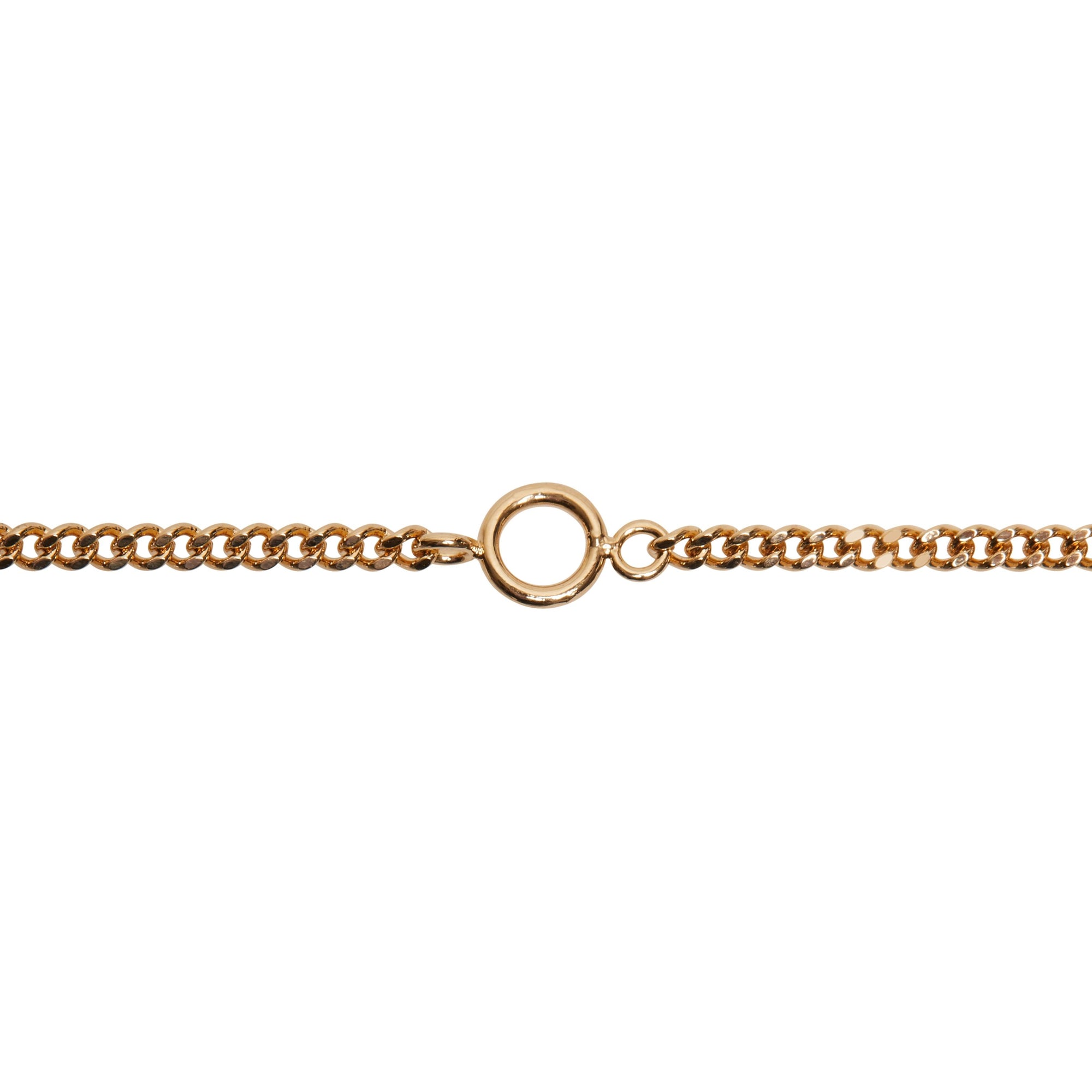Collier en chaîne plaqué or - Or clair