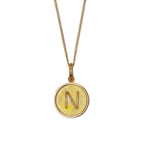 Collier en chaîne plaqué or - Or clair