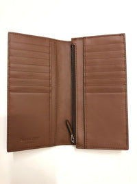 Portefeuille continental en cuir monogram - Hâle sombre