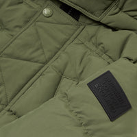 POPLAR GREEN Doudoune rembourrée en duvet avec capuche amovible
