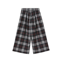 BLACK IP CHK Pantalon de marin en laine Vintage check