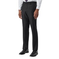 BLACK PATTERN Pantalon de costume classique en flanelle de laine