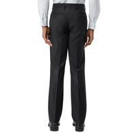 BLACK PATTERN Pantalon de costume classique en flanelle de laine