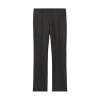 BLACK PATTERN Pantalon de costume classique en flanelle de laine