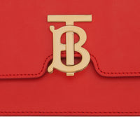 Petit sac tb en cuir - Rouge vif