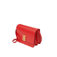 Petit sac tb en cuir - Rouge vif
