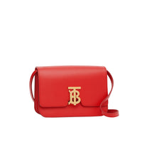 Petit sac tb en cuir - Rouge vif