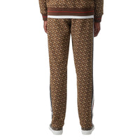 BRIDLE BROWN IP PTTN Pantalon de survêtement en coton rayé Monogram