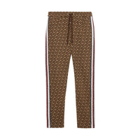 BRIDLE BROWN IP PTTN Pantalon de survêtement en coton rayé Monogram