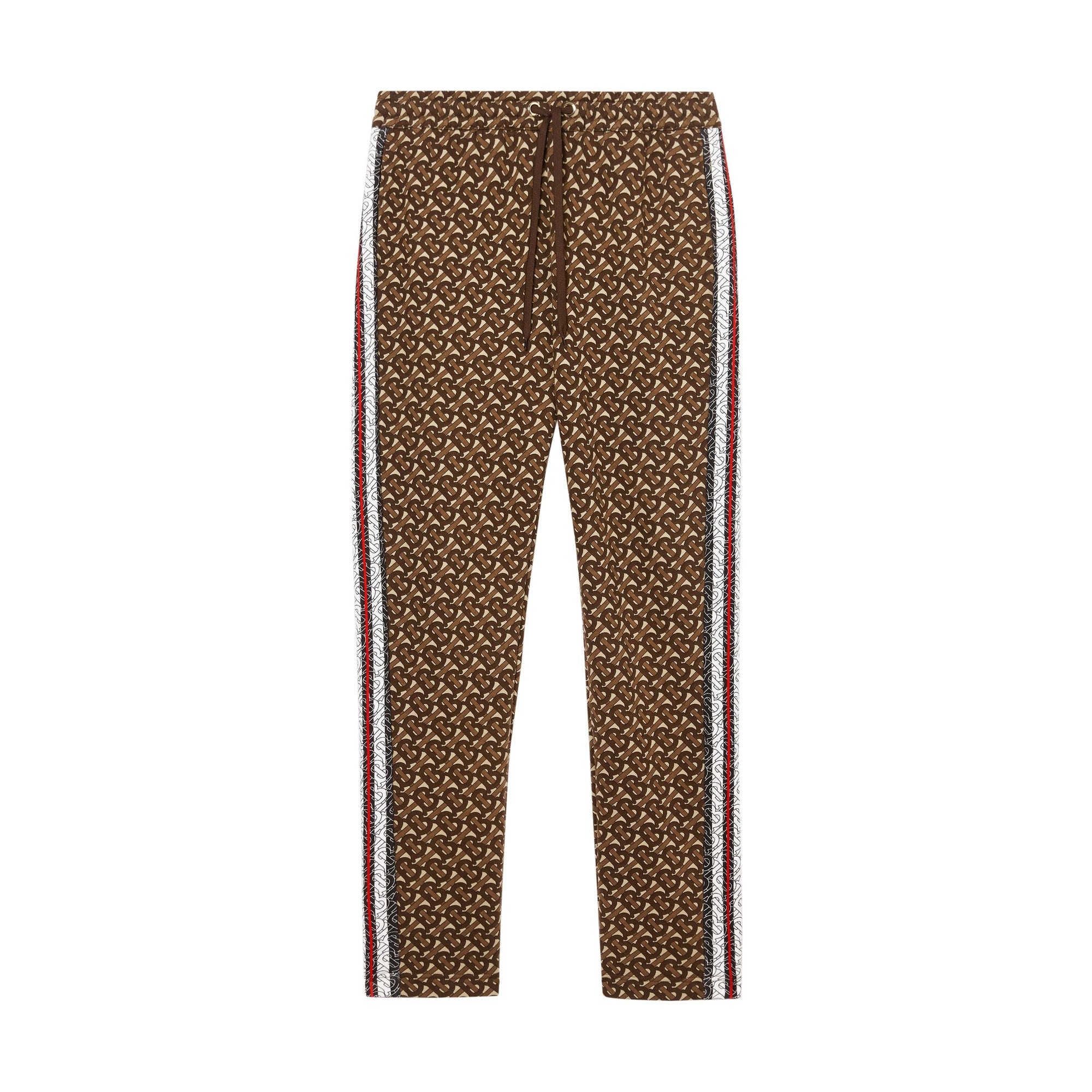 BRIDLE BROWN IP PTTN Pantalon de survêtement en coton rayé Monogram
