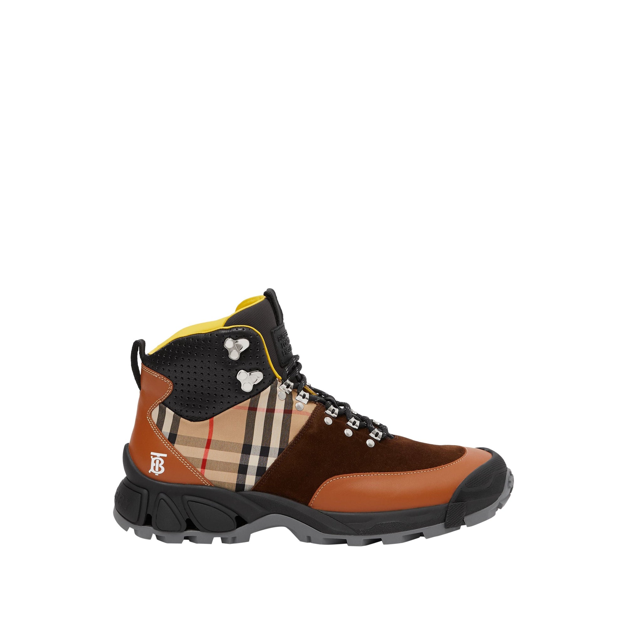 Bottines tor en cuir - Hâle mélangé