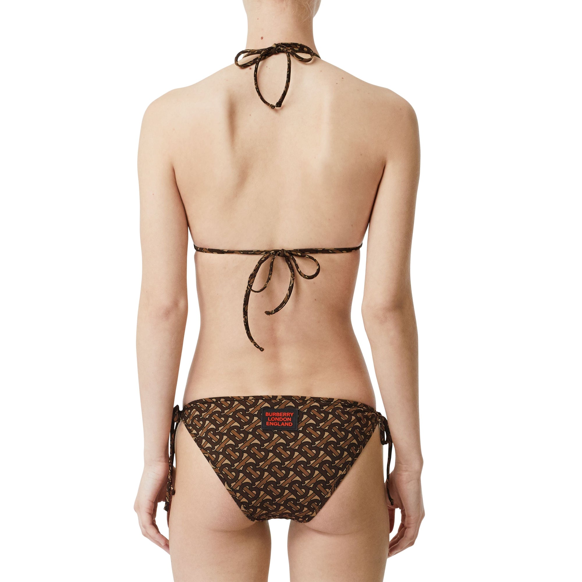 BRIDLE BROWN IP PTTN Bikini triangle Monogram