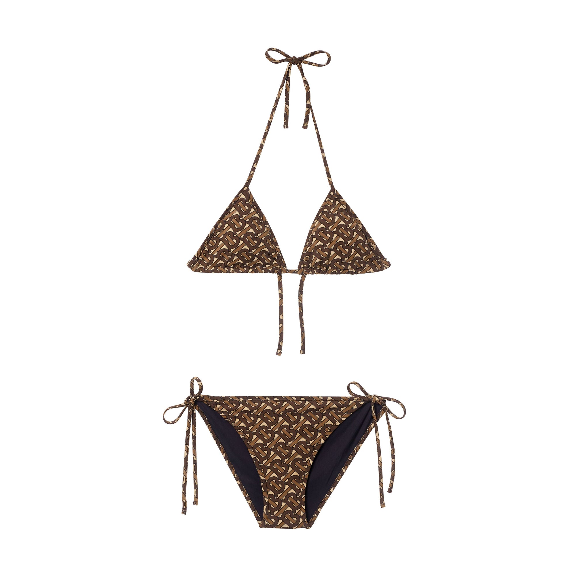BRIDLE BROWN IP PTTN Bikini triangle Monogram