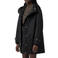 Parka en sergé de nylon Horseferry - Noir