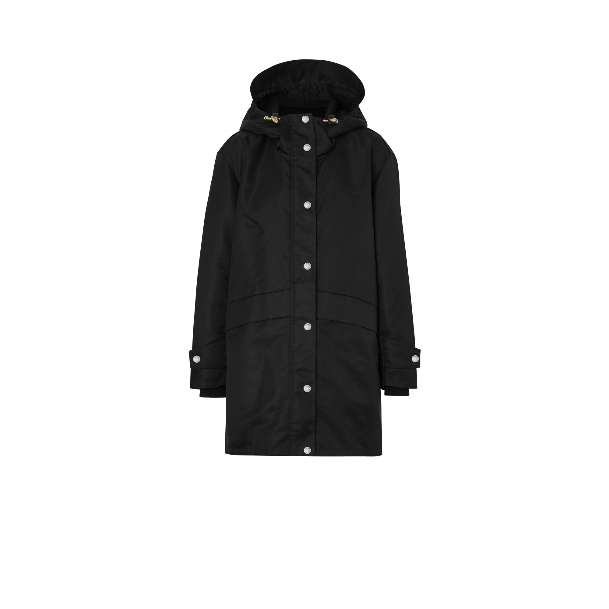 Parka en sergé de nylon Horseferry - Noir