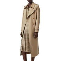 HONEY Trench en gabardine tropicale