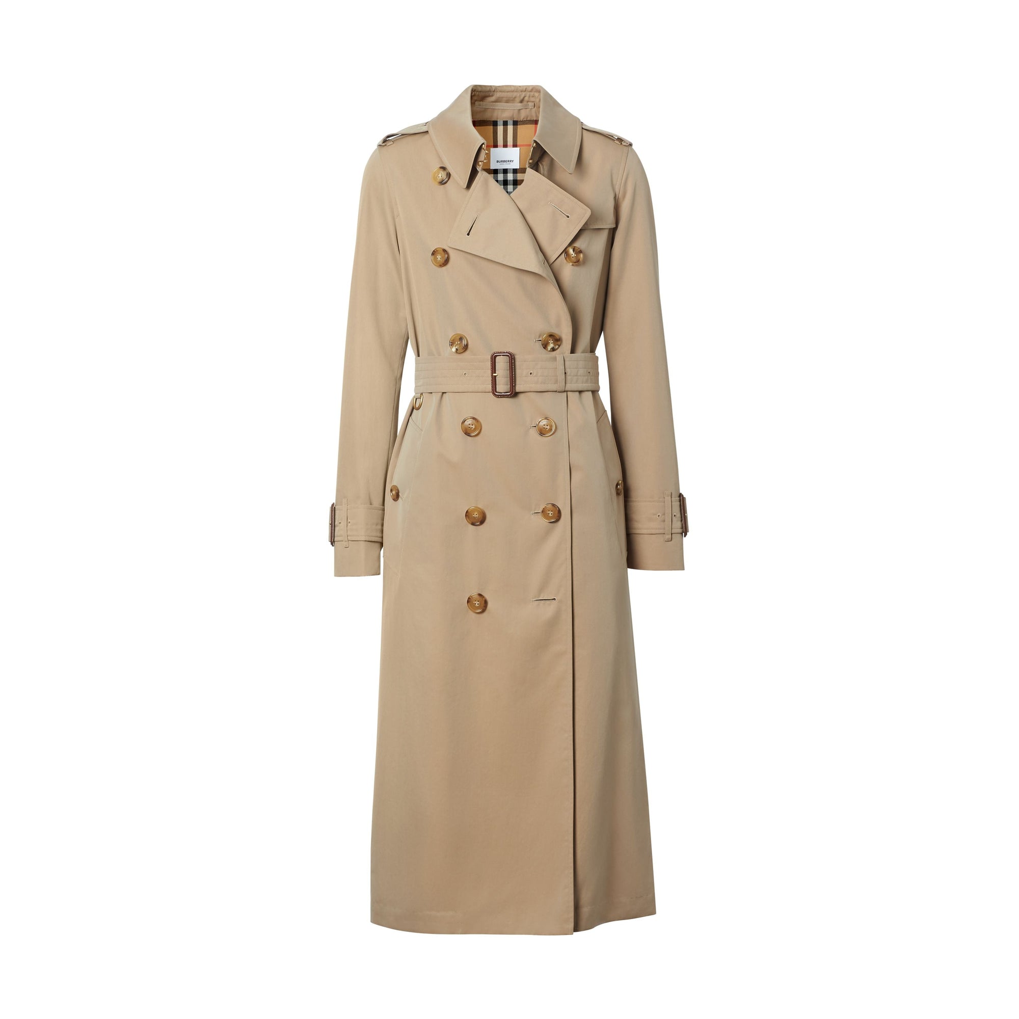 HONEY Trench en gabardine tropicale