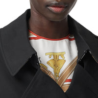 BLACK Trench en gabardine tropicale
