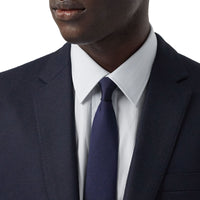 NAVY Veste de costume classique en flanelle de laine
