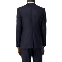 NAVY Veste de costume classique en flanelle de laine