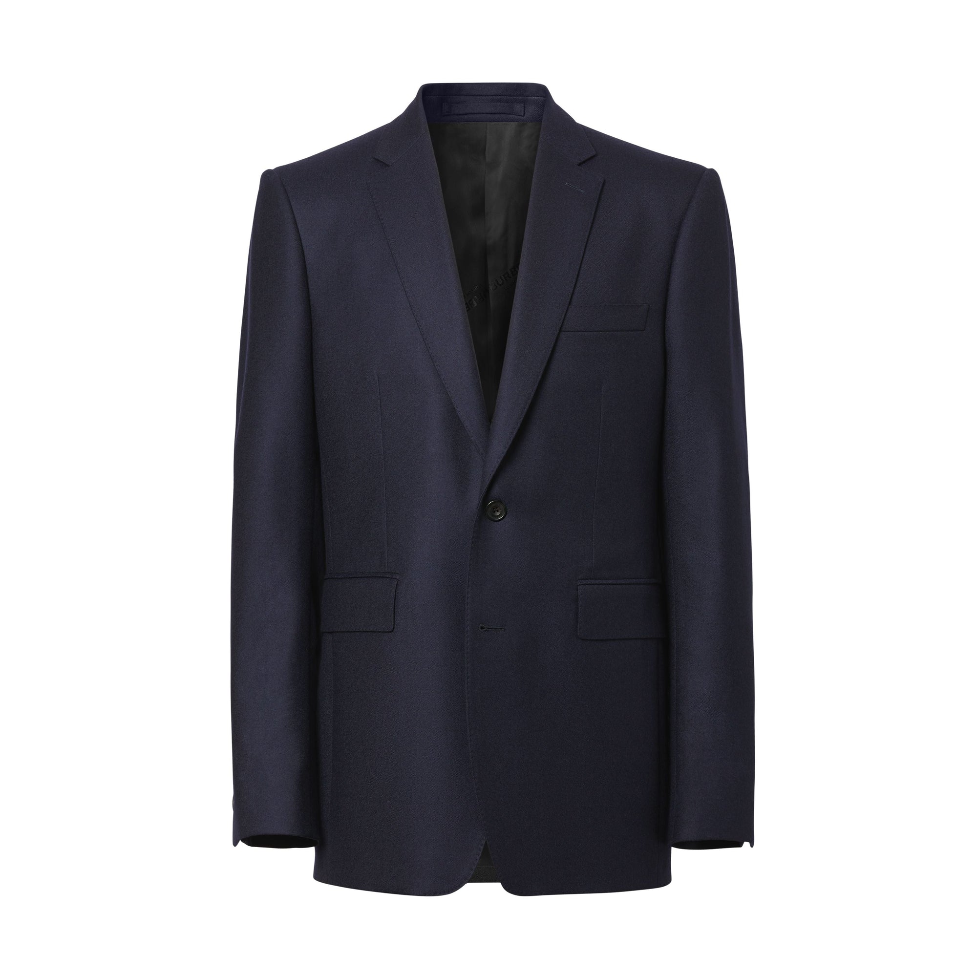 NAVY Veste de costume classique en flanelle de laine