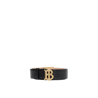 BLACK Ceinture en cuir Monogram