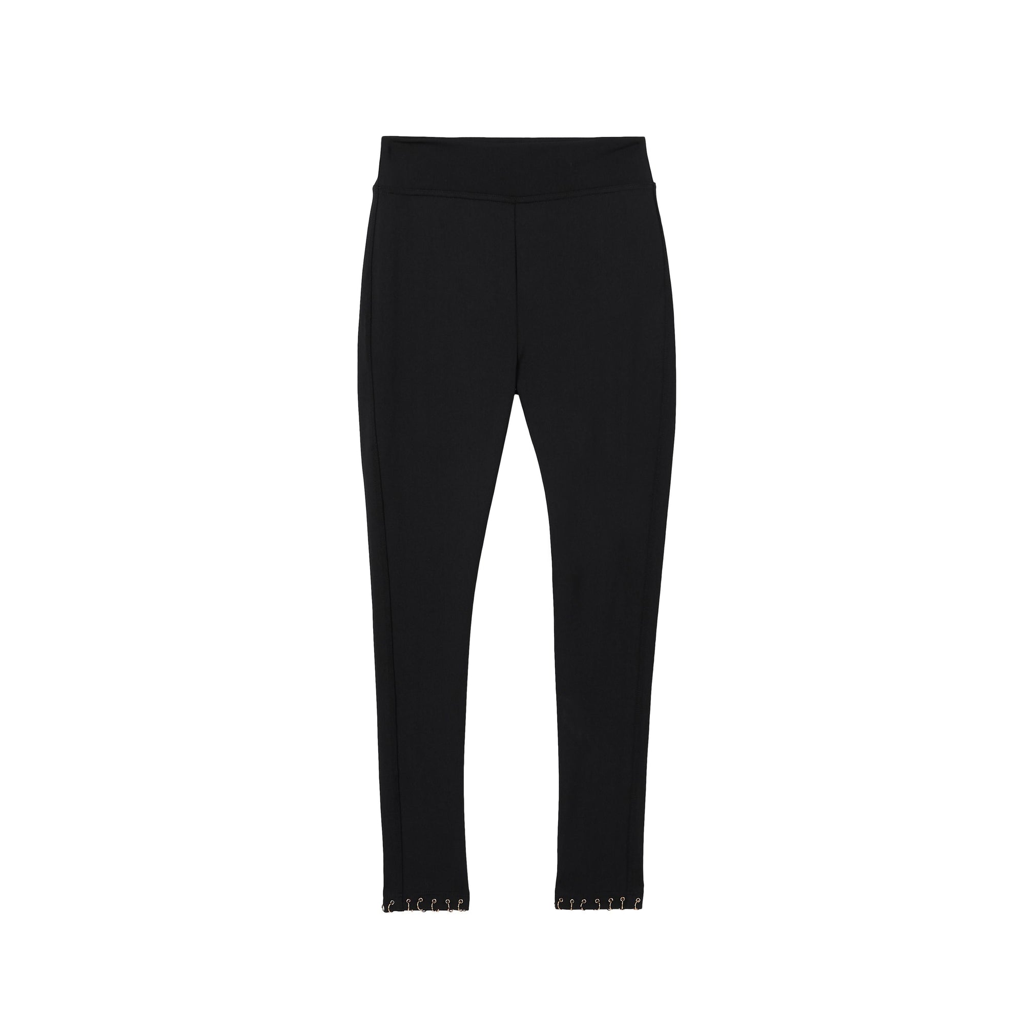 Legging en jersey stretch avec anneau - Noir
