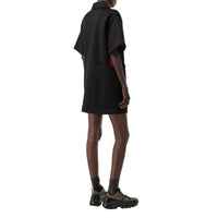 Minirobe en néoprène bicolore - Noir