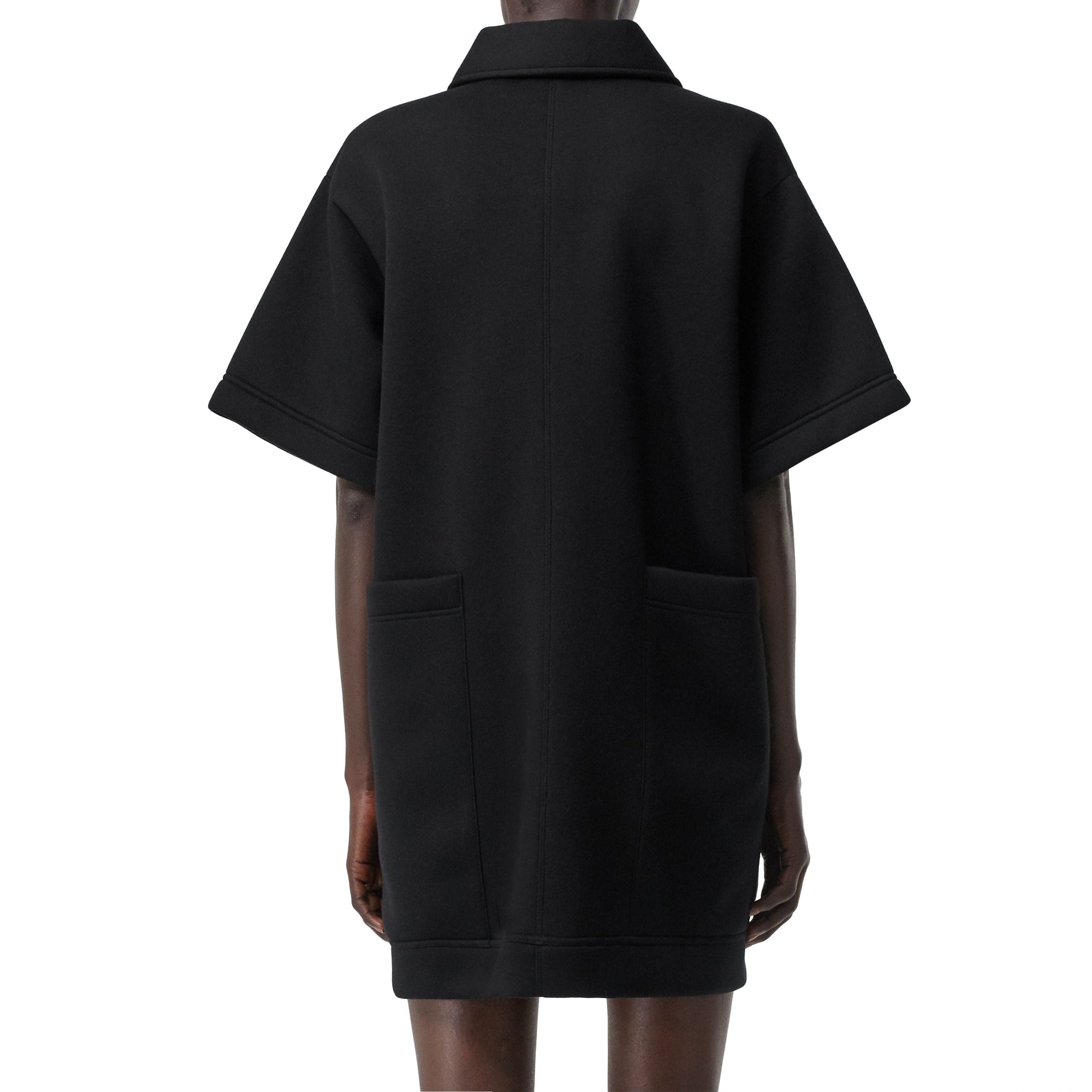 Minirobe en néoprène bicolore - Noir