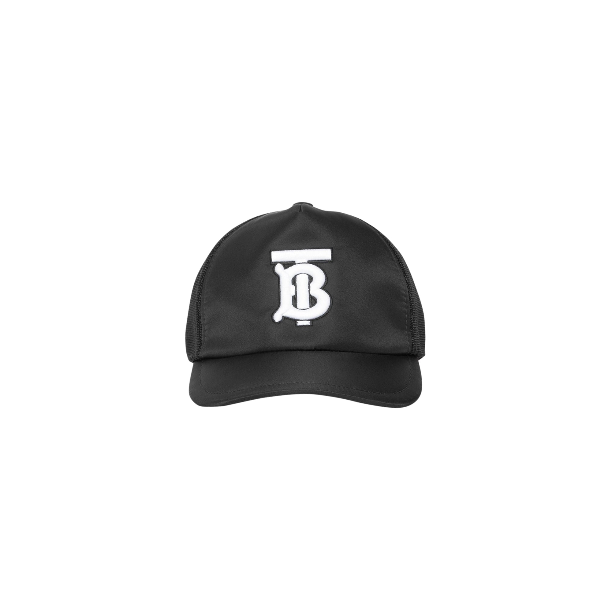 Casquette de baseball monogram - Noir