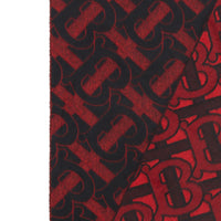 CRIMSON Écharpe en jacquard de cachemire Monogram