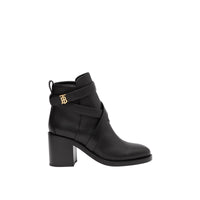 BLACK Bottines en cuir Monogram