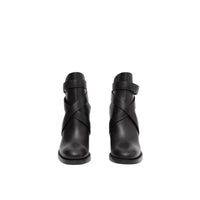 BLACK Bottines en cuir Monogram