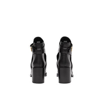 BLACK Bottines en cuir Monogram
