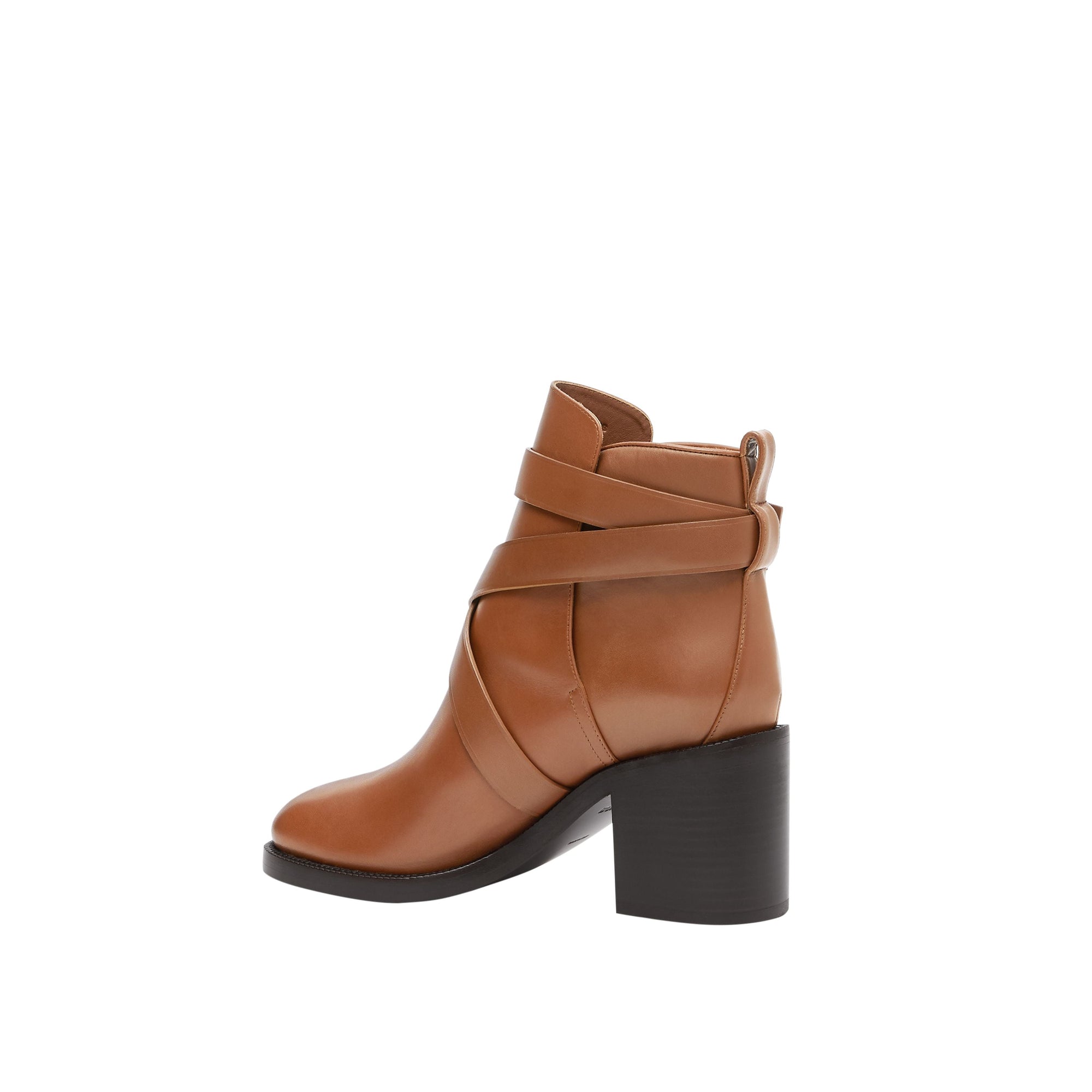 TAN Bottines en cuir Monogram