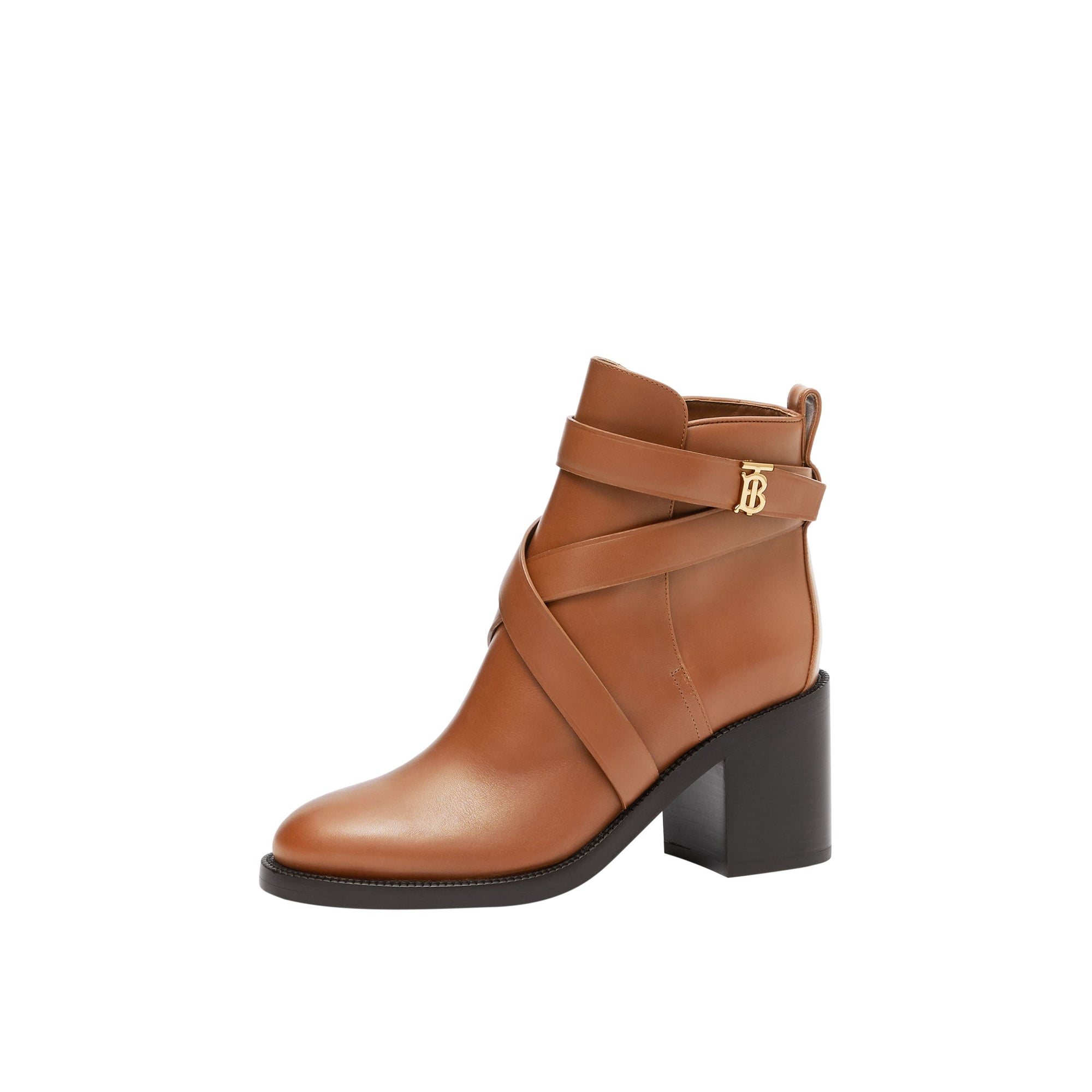 TAN Bottines en cuir Monogram