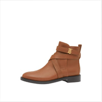 TAN Bottines en cuir Monogram