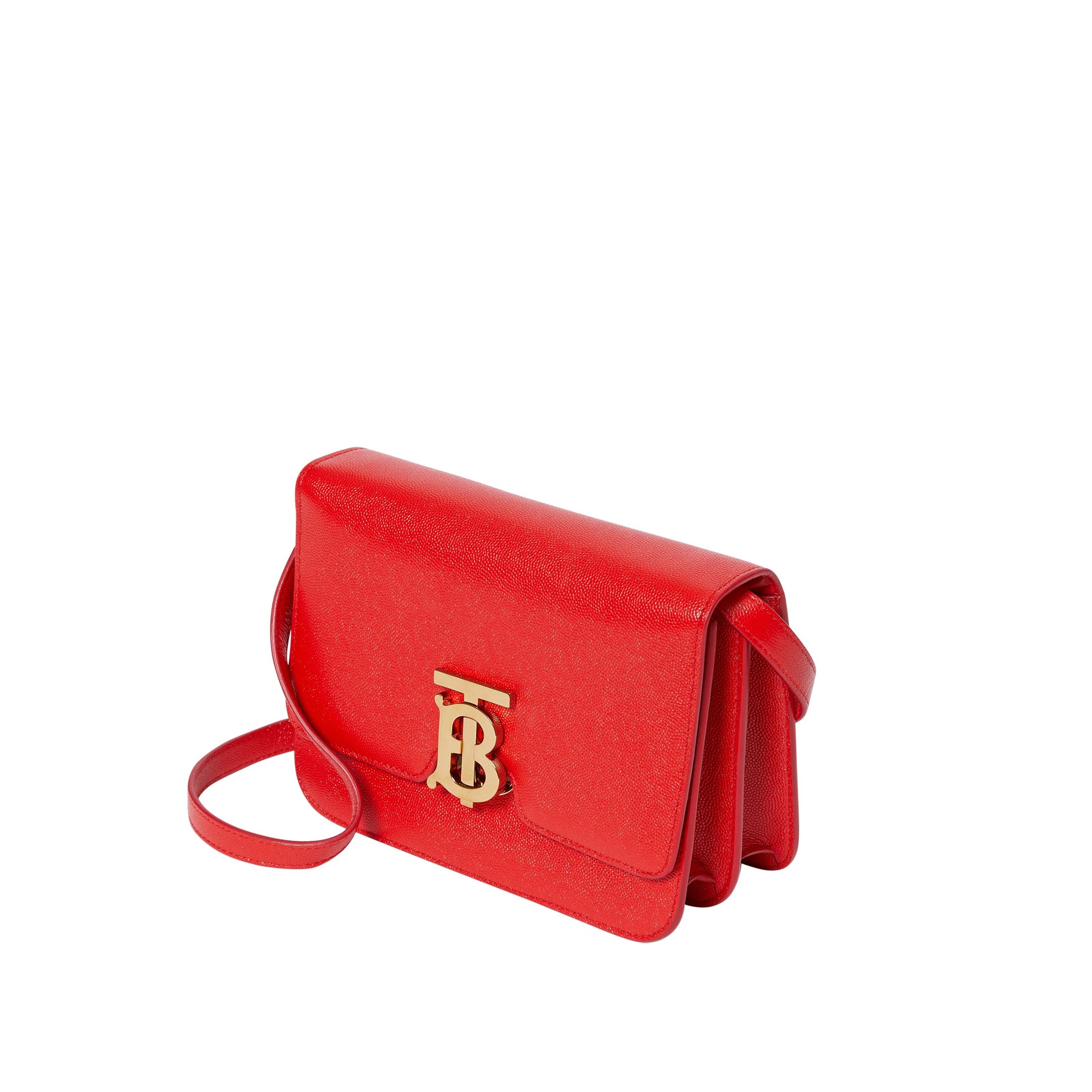 BRIGHT RED RT Petit sac TB en cuir grainé
