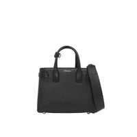 BLACK Petit sac The Banner en cuir avec Vintage check